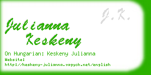 julianna keskeny business card